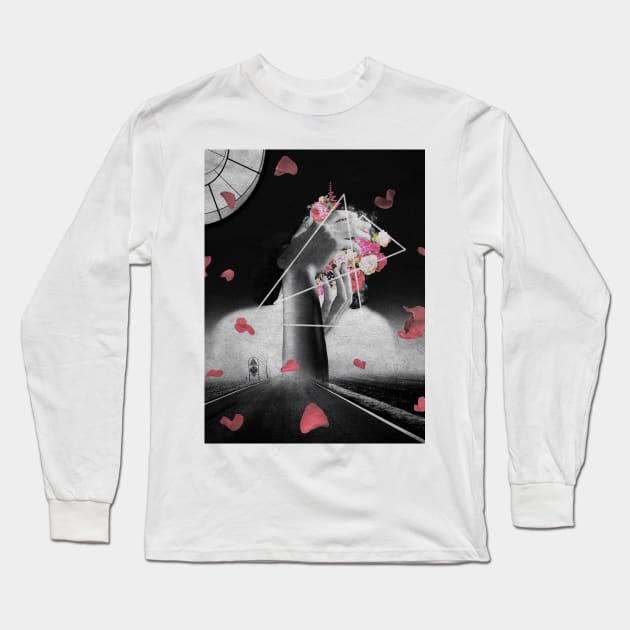 Fading youth, Fading beauty Long Sleeve T-Shirt by Ali del sogno